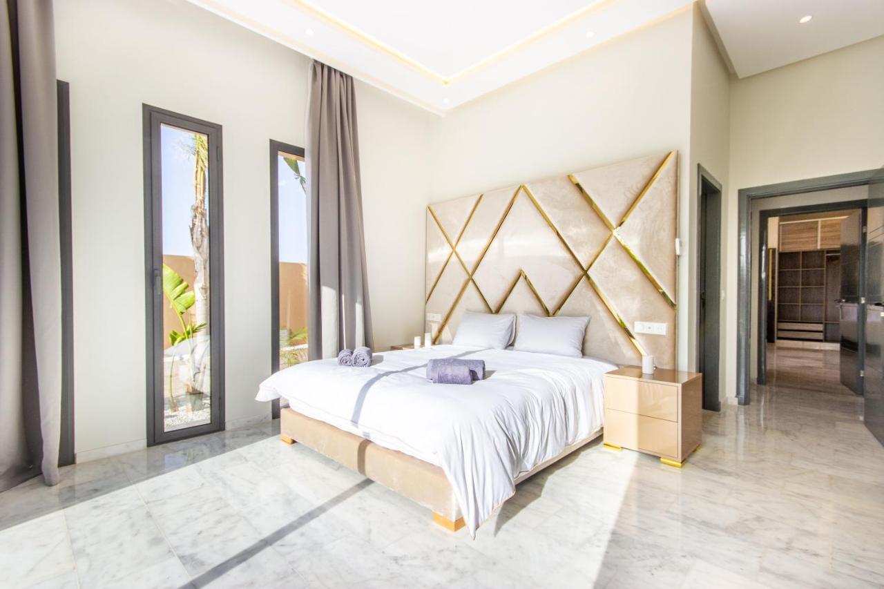 Villa California, Sans Vis A Vis, Piscine Chauffee, Spa, Marrakesh Bagian luar foto